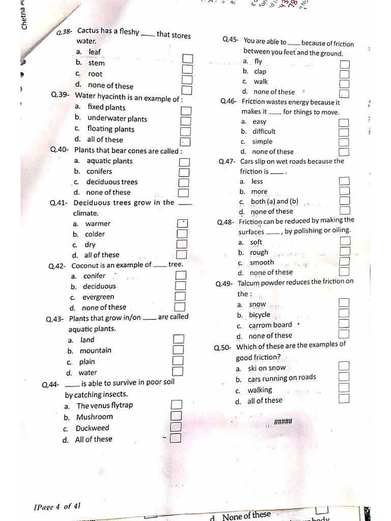 Science 4 | PDF