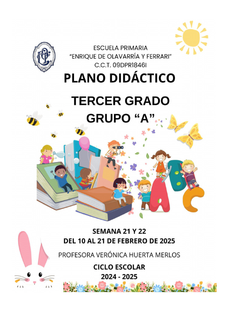 Planeacion 3°a Semanas 24 y 25 | PDF | Multiplicación