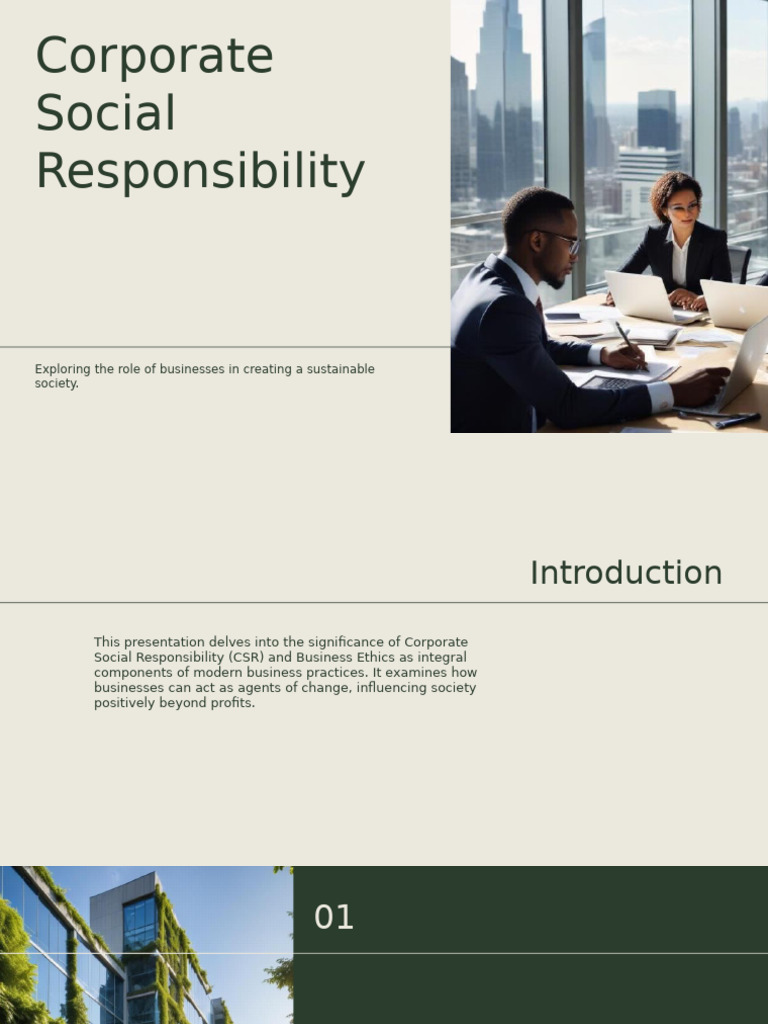 Corporate Social Responsibility Explained | PDF | Corporate Social ...