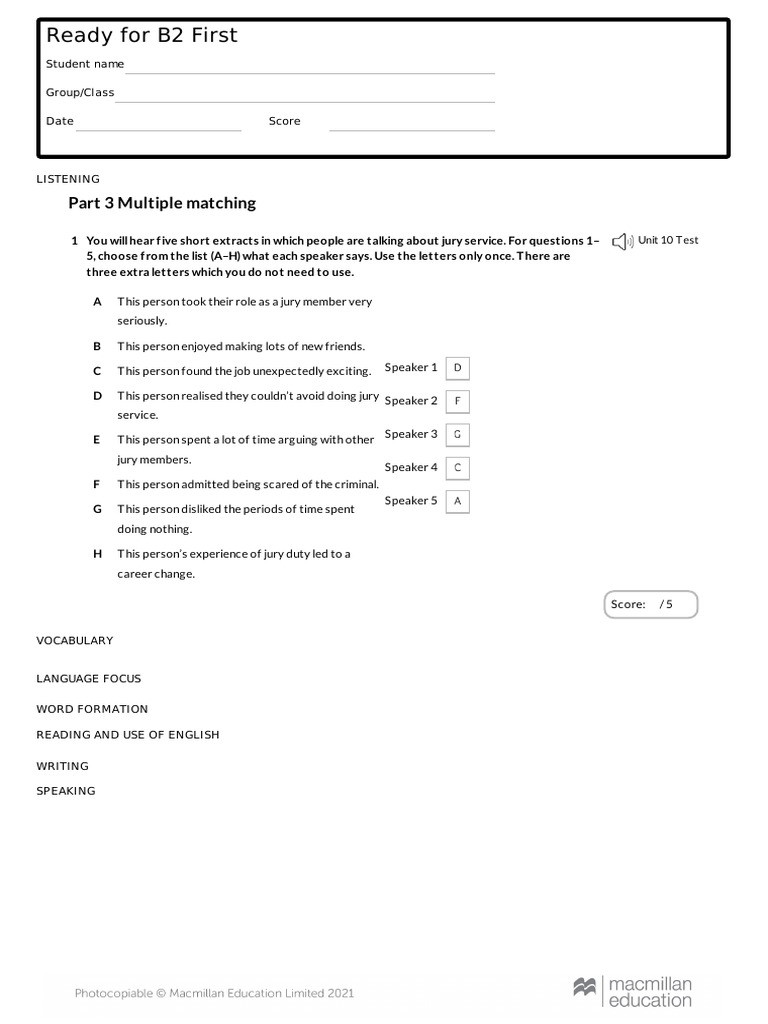 Test Generator 10 Key | PDF