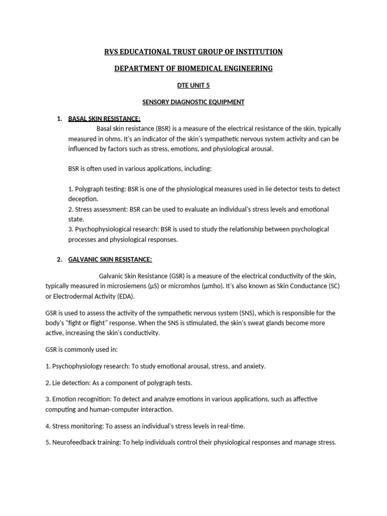 Dte Unit 5 | PDF | Hearing | Ophthalmology