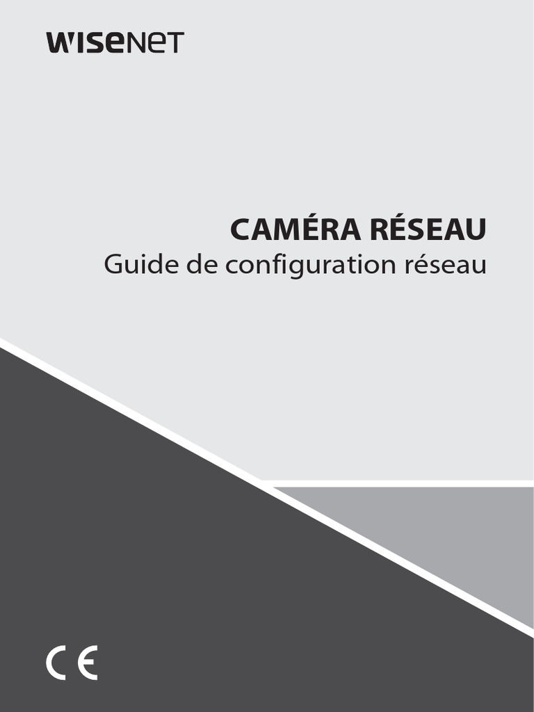 Guide de Configuration Caméra Réseau | PDF | Adresse IP | I Pv6