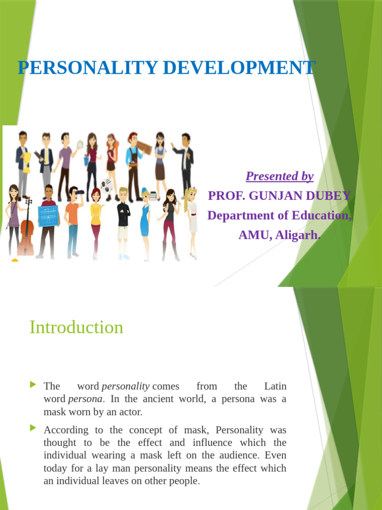 Understanding Personality Development Factors | PDF | Emotions | Feeling