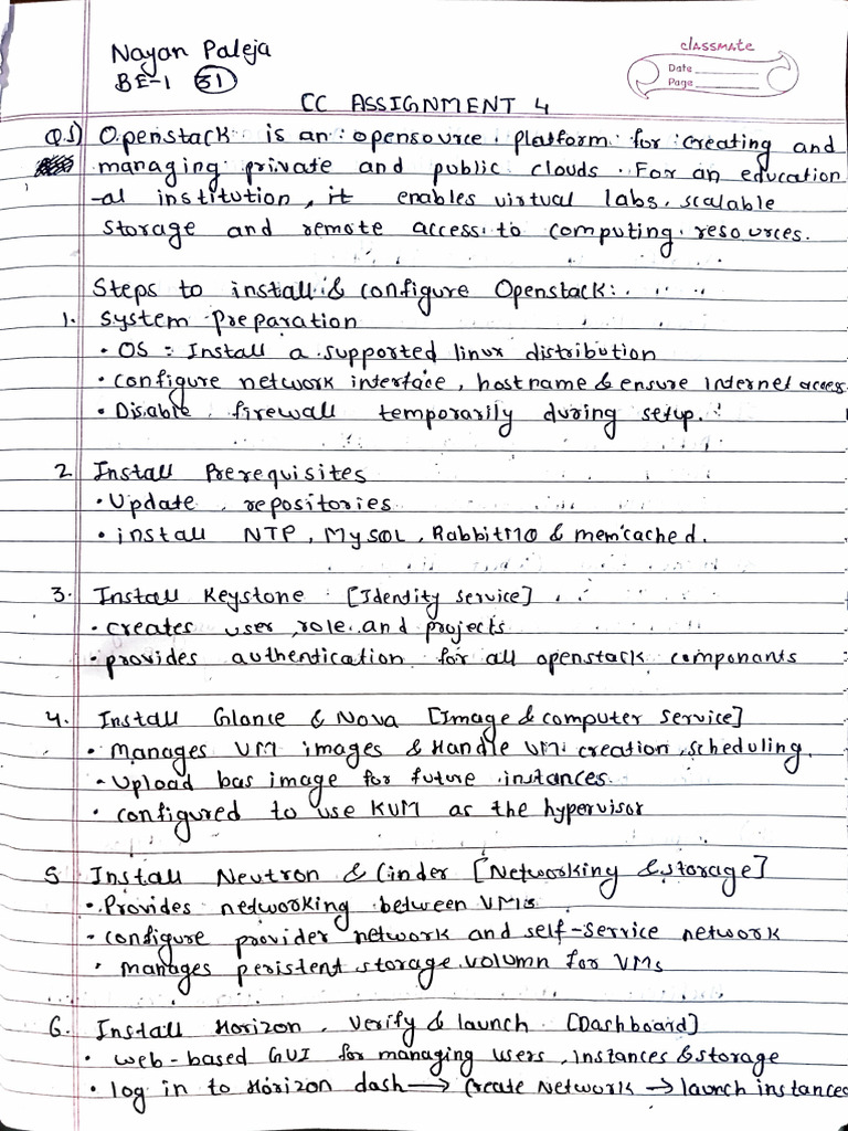 CC Assignment 4 | PDF | Cloud Computing | Distributed Computing ...