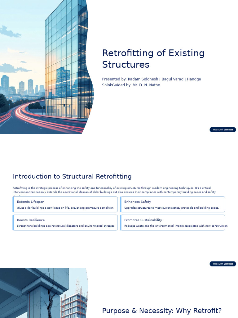 Effective Structural Retrofitting Techniques | PDF | Fibre Reinforced ...