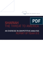 Shariah the Threat to America Team B Report Web 09292010