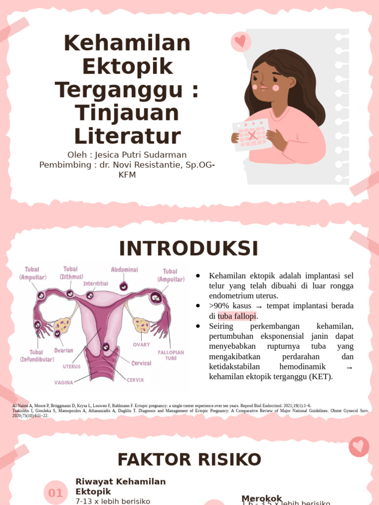 Tinjauan Kehamilan Ektopik Terganggu | PDF