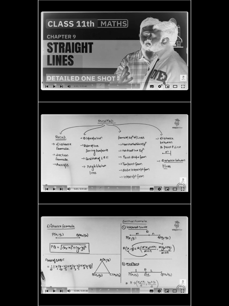 Straight Lines | PDF