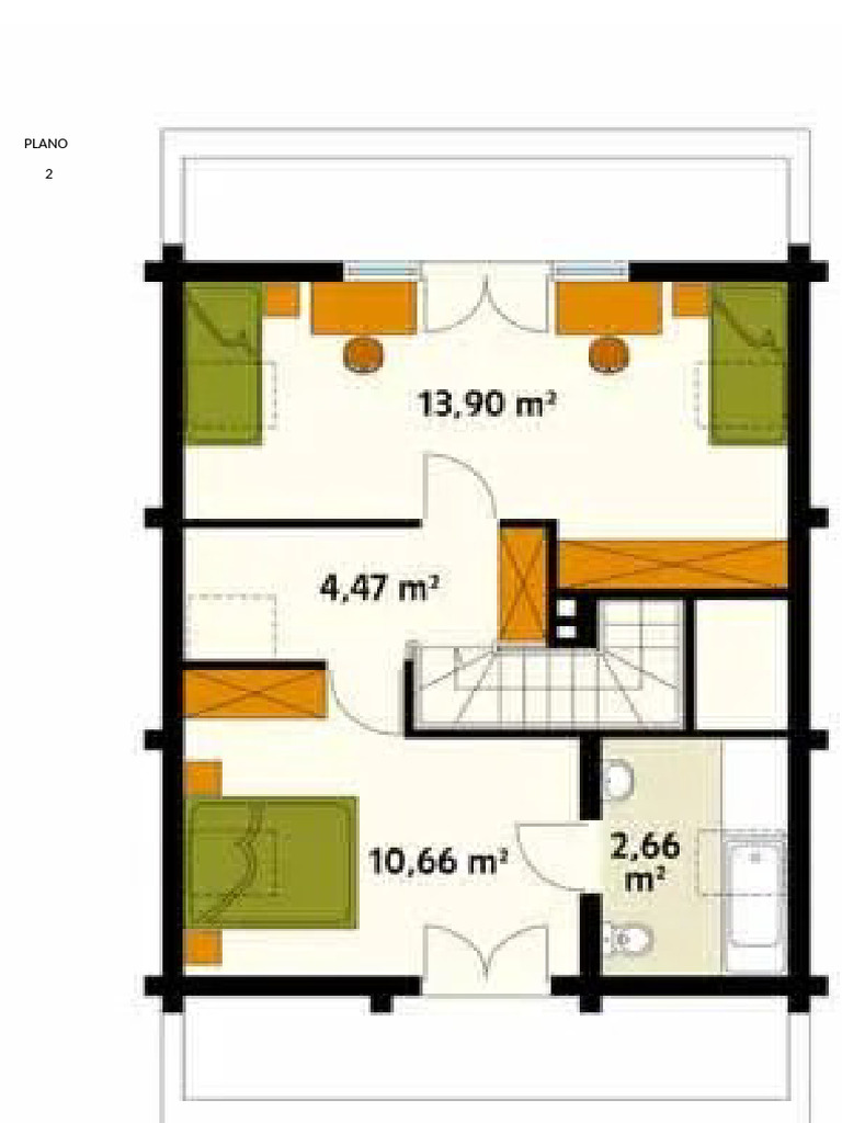 Planos de Cabaña | PDF
