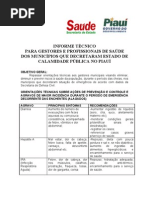 Informe Tecnico Para Prefeituras
