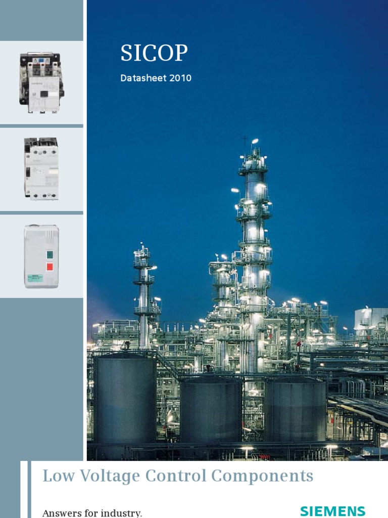 Siemens Motor Starter | PDF | Relay | Power (Physics)
