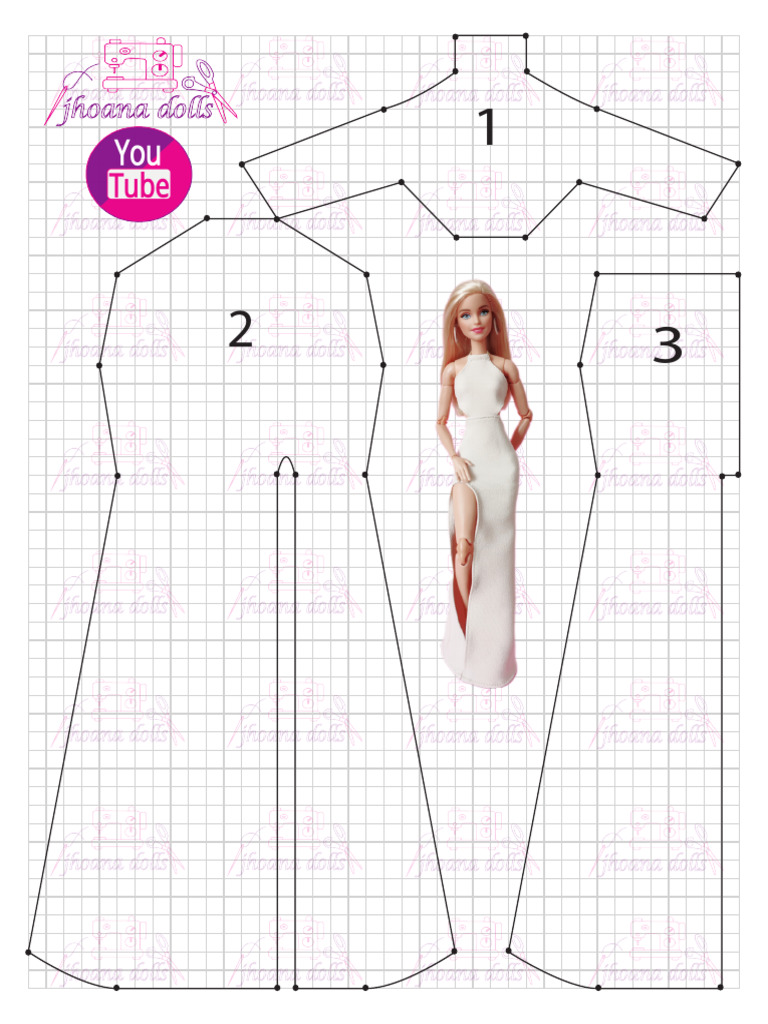 Vestido Fiesta Barbie 1 | PDF