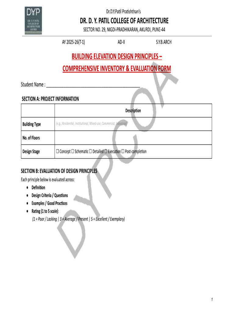 AD II Inventory Form | PDF