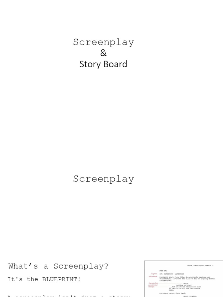 SP&SB 2 | PDF | Screenplay