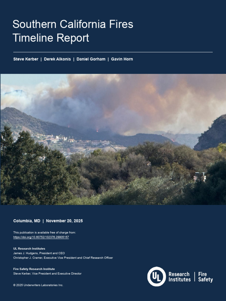 Southern California Fires Timeline 2025 | PDF | National Weather ...