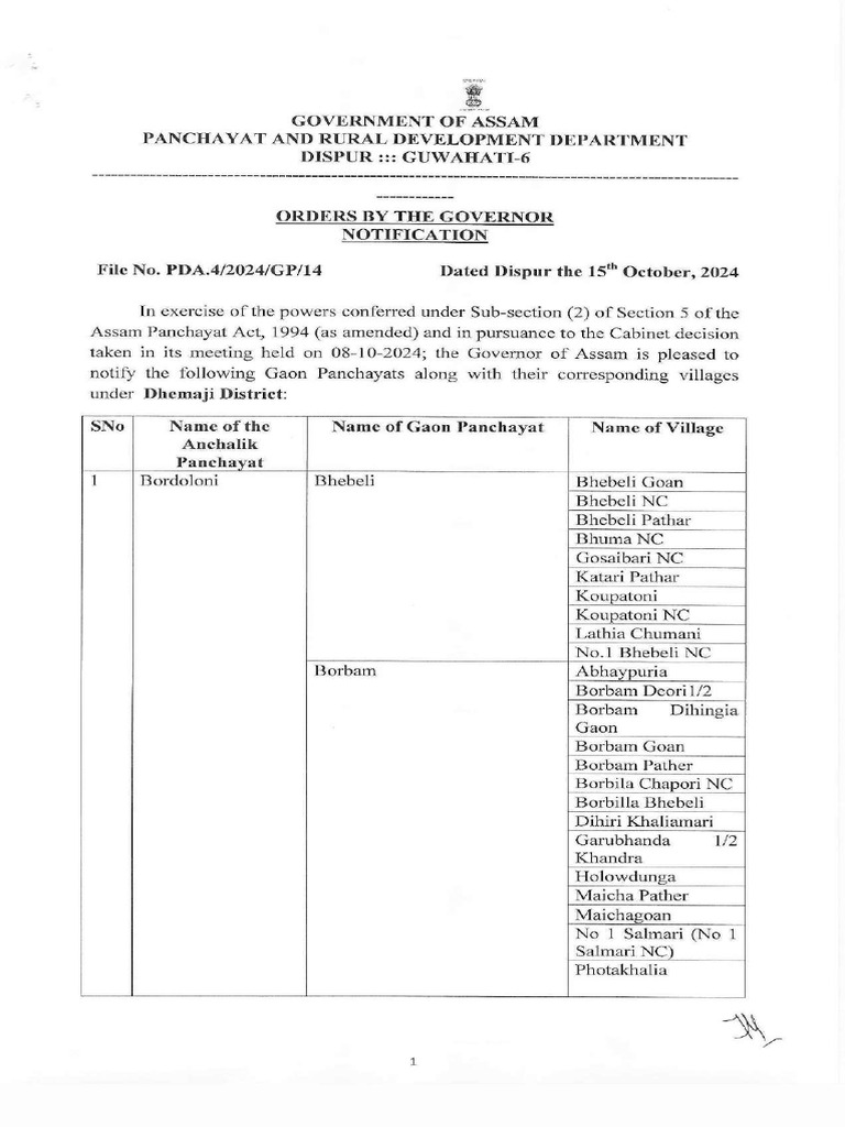 Dhemaji District | PDF