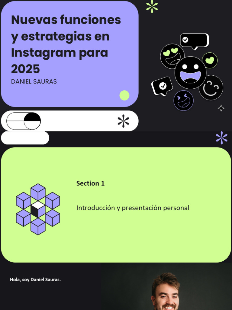 Nuevas Funciones y Estrategias en Instagram para 2025 3 | PDF ...