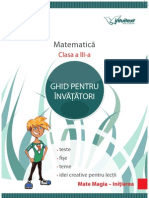 Ghid pentru Invatatori (Matematica, cls. a III-a) - Preview