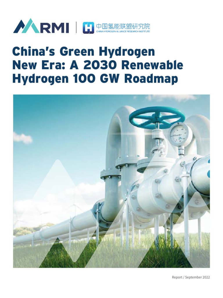 China's 2030 Green Hydrogen Roadmap | PDF | Hydrogen Economy ...