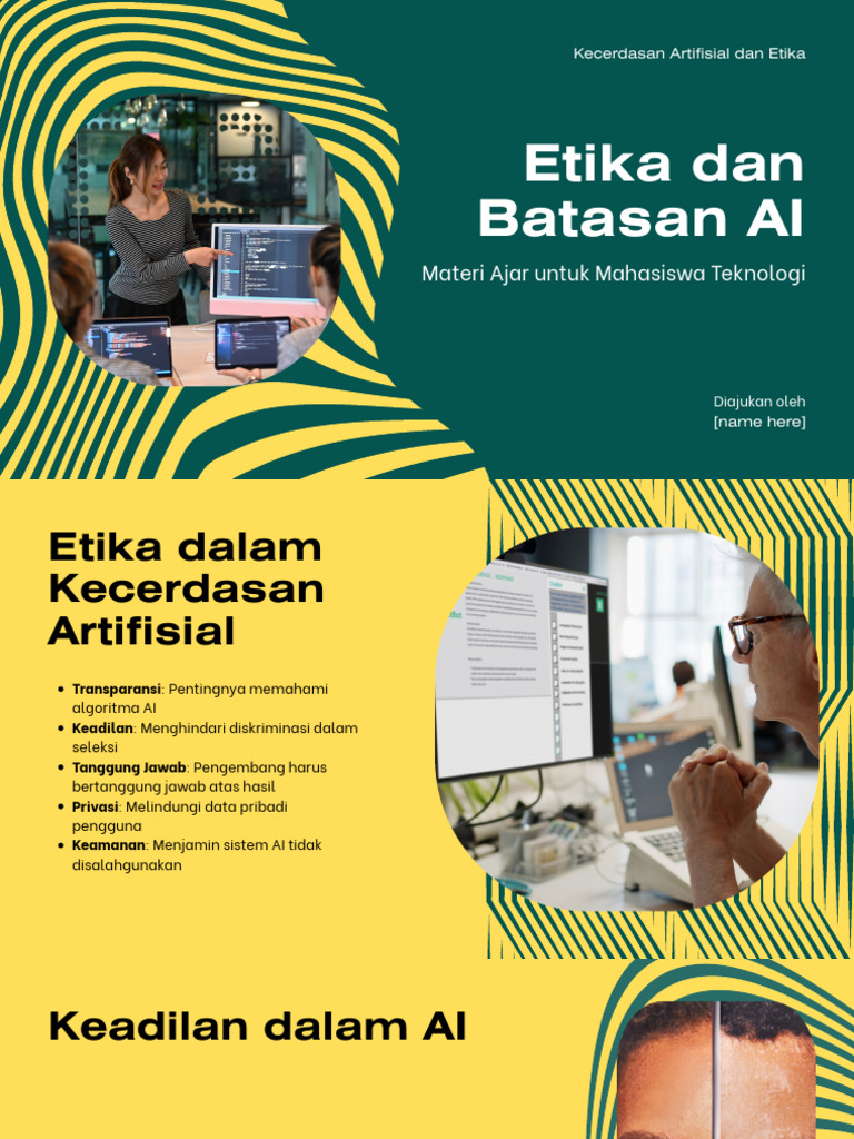 Etika dan Keadilan dalam AI | PDF