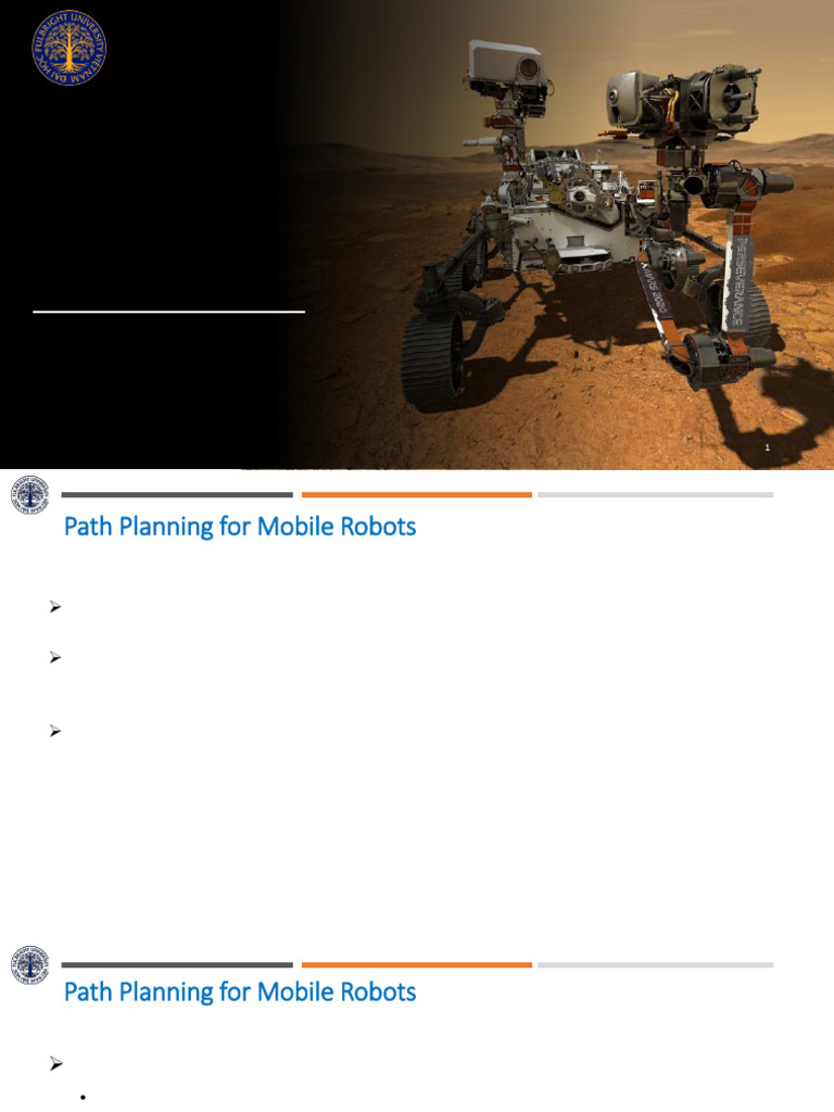 Mobile Robot Path Planning Techniques | PDF | Algorithms And Data ...