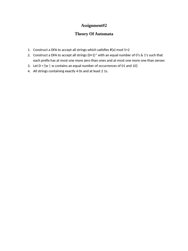 Assignment No2 | PDF