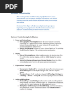 Dell OptiPlex Diagnostic LED Guide | PDF | Bios | Computer Engineering