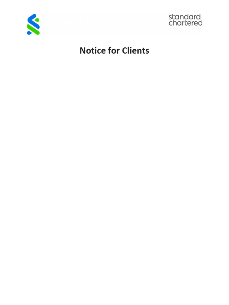 Branch Closure Notice for Clients | PDF