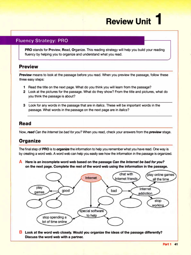PRO Reading Strategy for Fluency | PDF | Internet