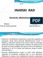 Kontrola alkoholisanosti