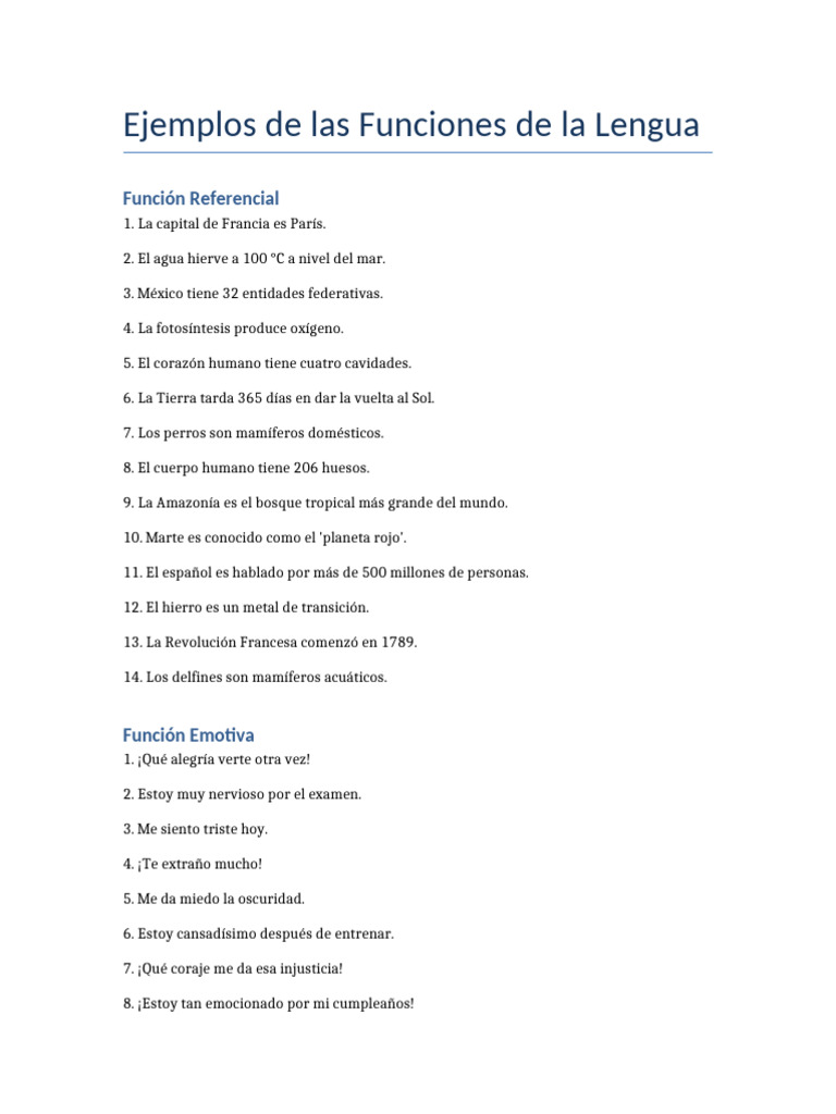 Funciones de La Lengua | PDF | Lingüística