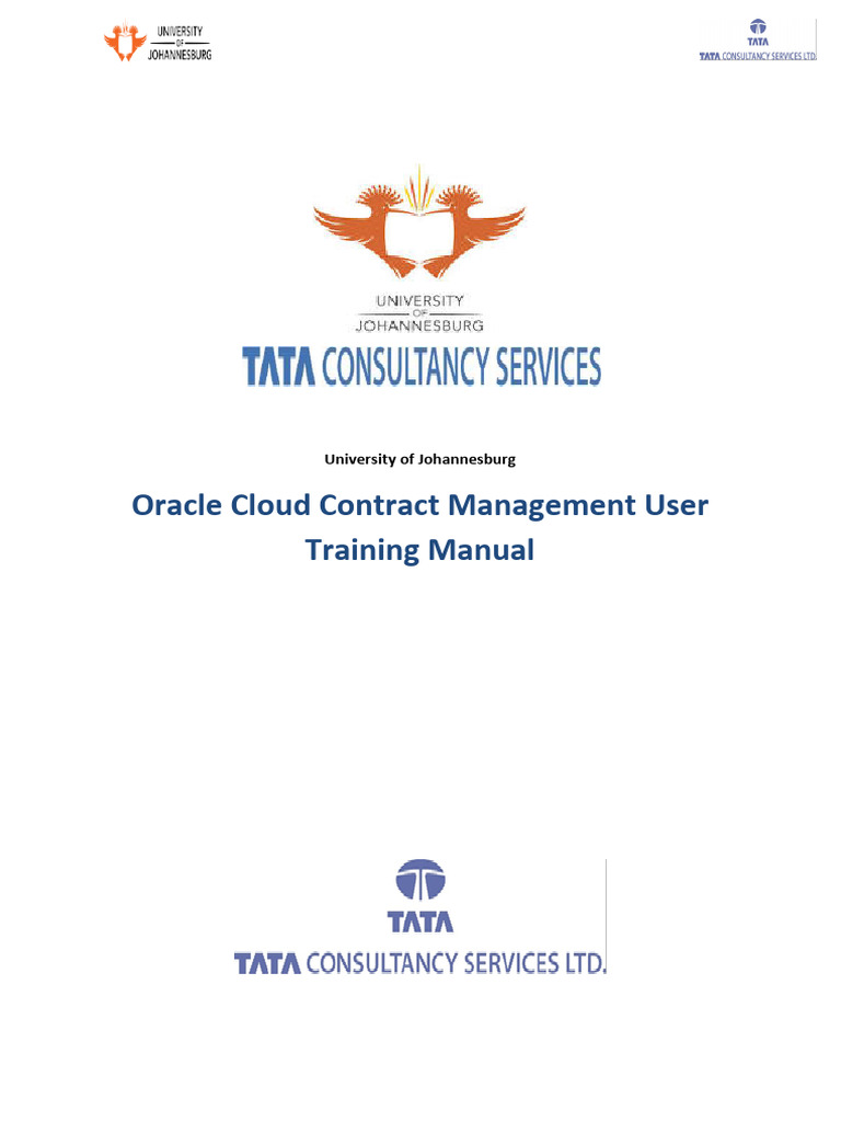 User Training Manual - Oracle Cloud Supplier Response v1.0 | PDF ...