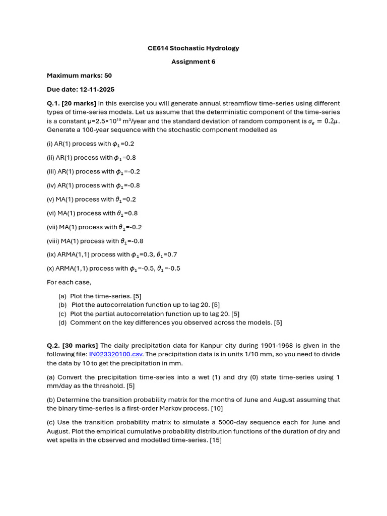 Assignment 6 | PDF