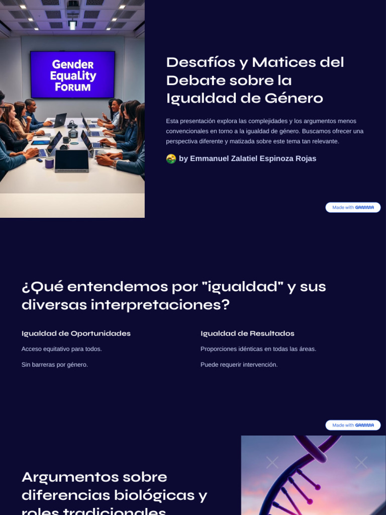 Desafíos en el Debate de Género | PDF | Igualdad de género | Estudios ...