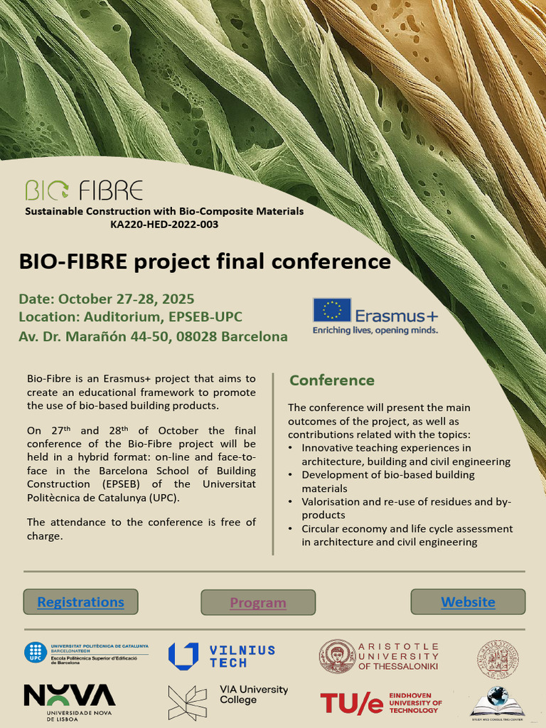 BioFibre Conference EPSEB UPC | PDF