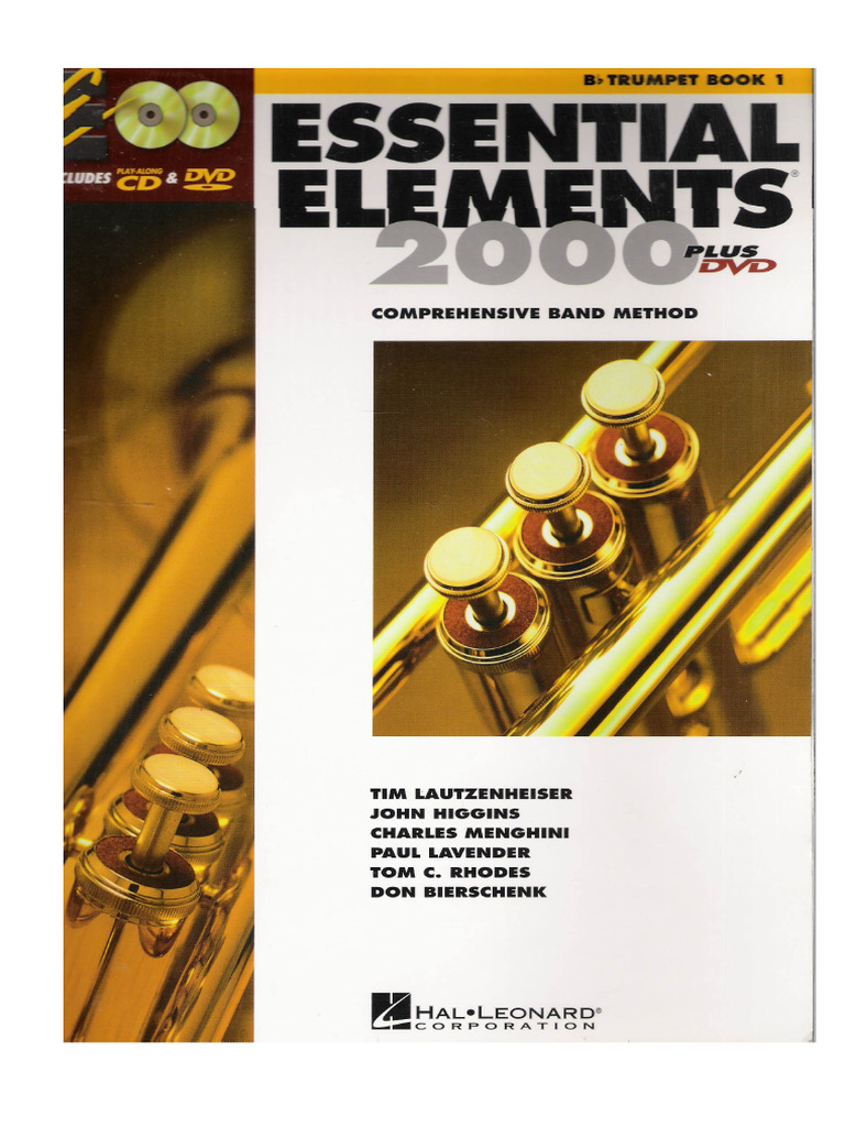 Essential Elements 2000 Vol 1 | PDF