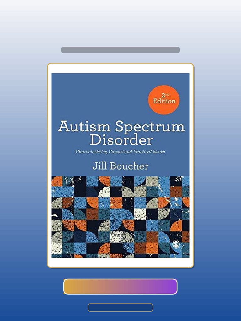 Answers For Autism Spectrum Disorder Characteristics Causes and ...