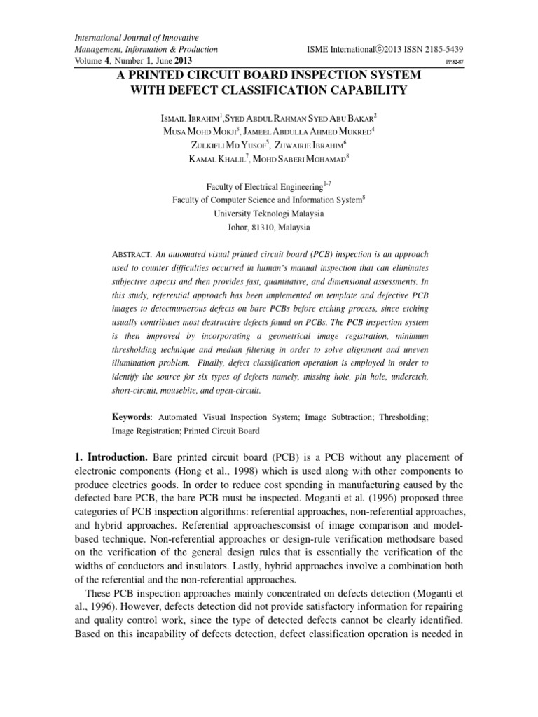 A_Printed_Circuit_Board_Inspection_Sys. | PDF | Printed Circuit Board ...