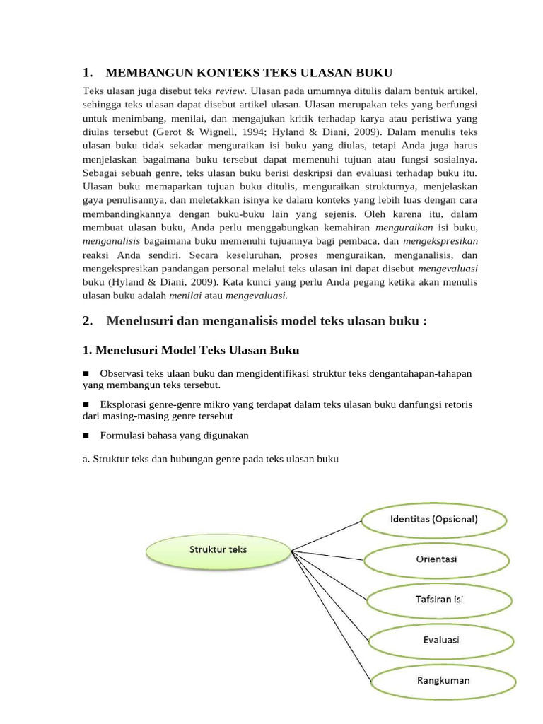 502670513 Membangun Konteks Teks Ulasan Buku | PDF