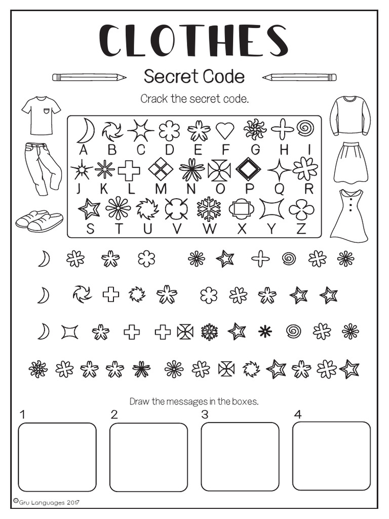 Clothes Secret Code | PDF