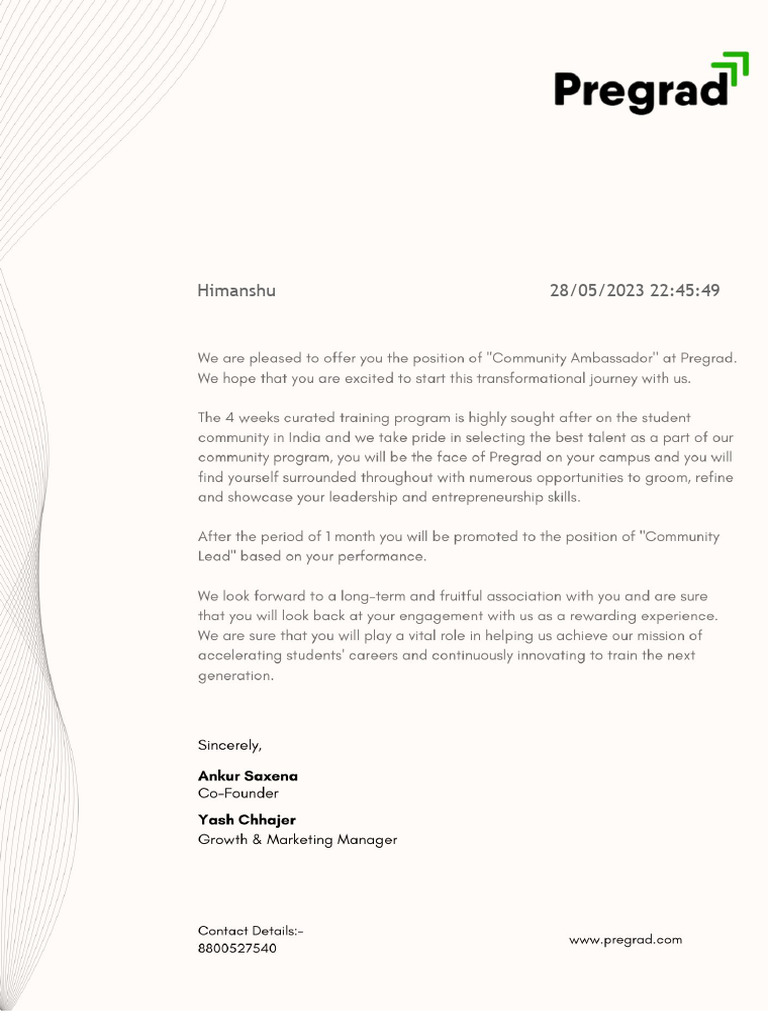 Intern Onboarding | PDF