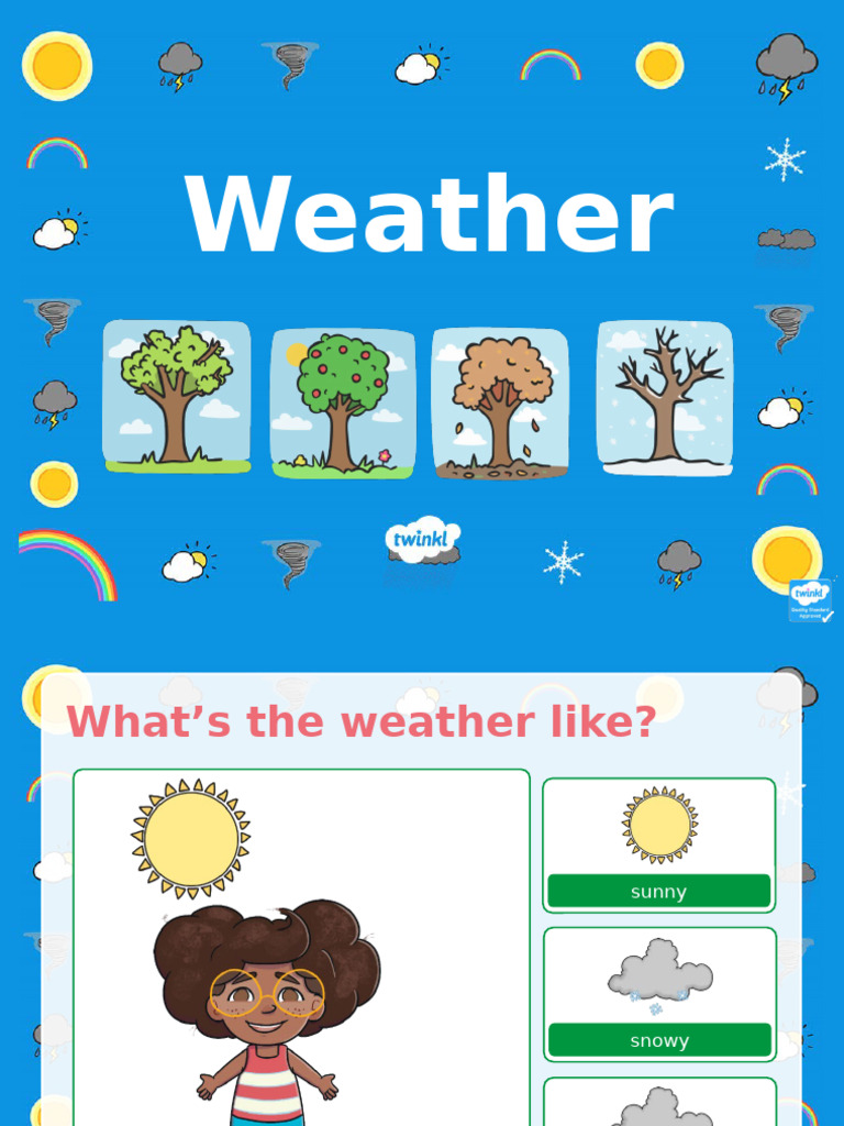 Weather Conditions and Accessories Guide | PDF