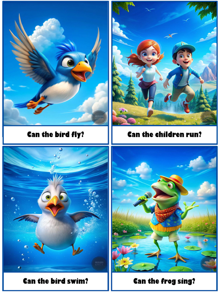 Questions About Animals and Kids | PDF