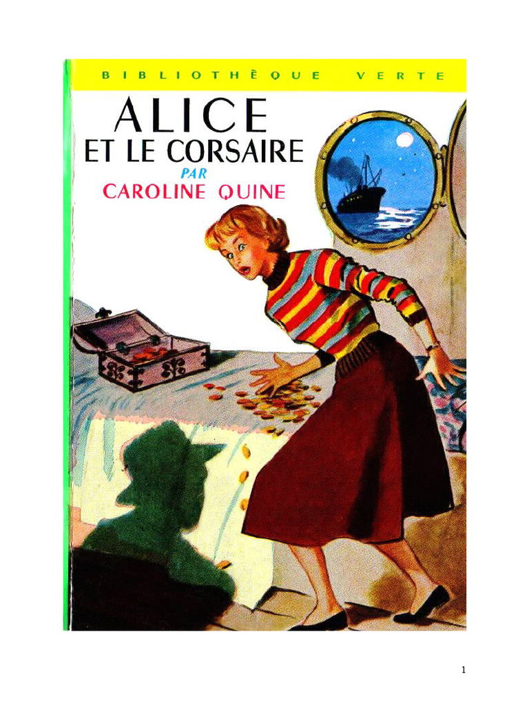Alice et le Corsaire : Mystère Nautique | PDF | Alice Roy | Syndicat de ...