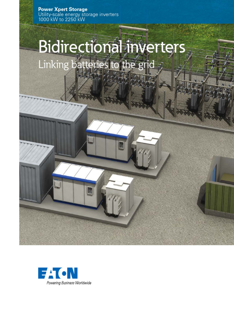 Utility-Scale Bidirectional Inverters | PDF | Power Inverter ...