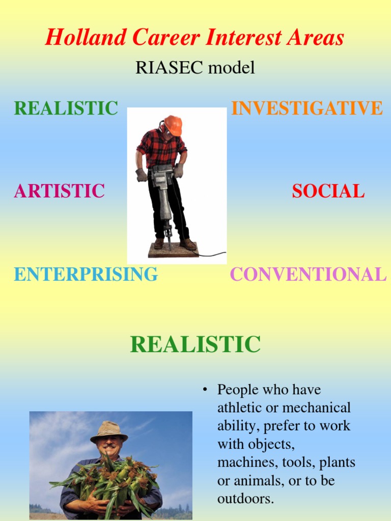 Holland Personality Types Accounting Insurance