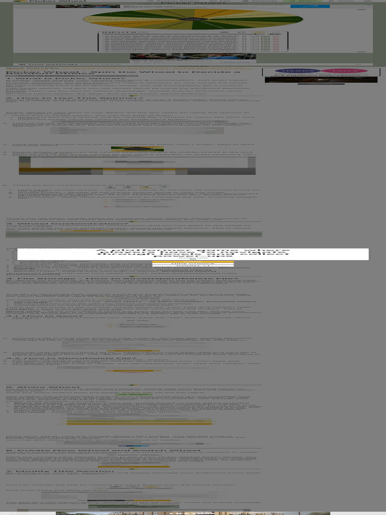 Random Picker Wheel Tool Guide | PDF | Computer File | Computer Data ...