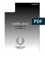 Cate Information Booklet