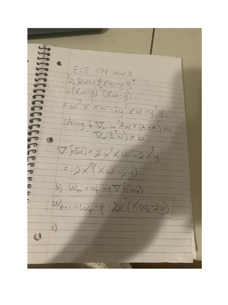 Ece 174 HW 3 | PDF