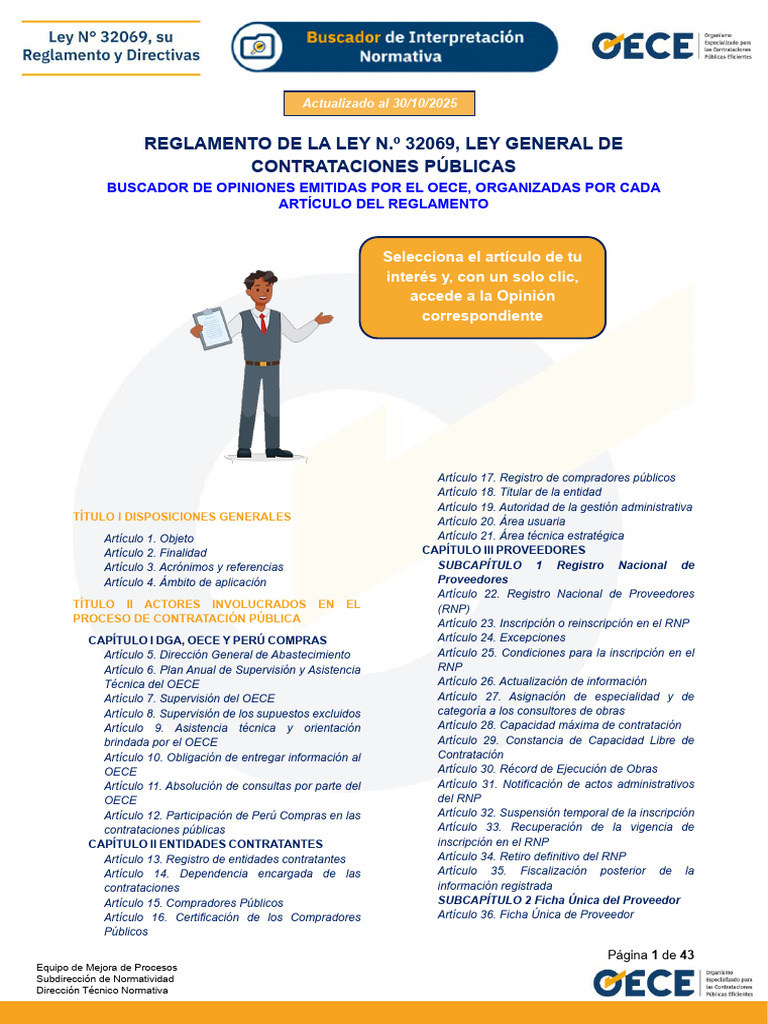 Reglamento Ley 32069 Contrataciones Públicas | PDF | Arbitraje